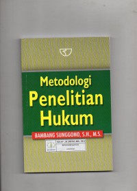 Image of Metodologi Penelitian Hukum